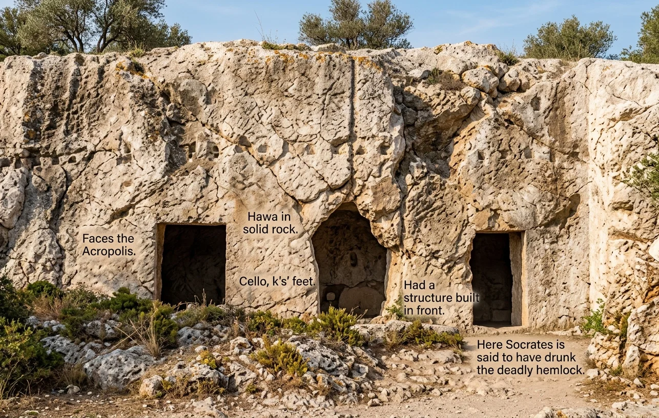 PRISON OF SOCRATES.