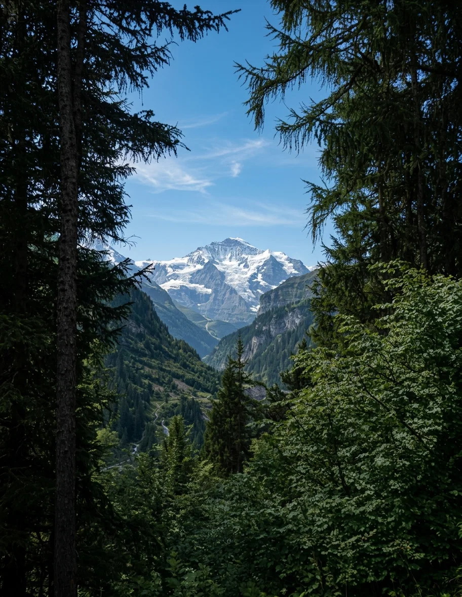 THE JUNGFRAU, IN THE BERNESE ALPS