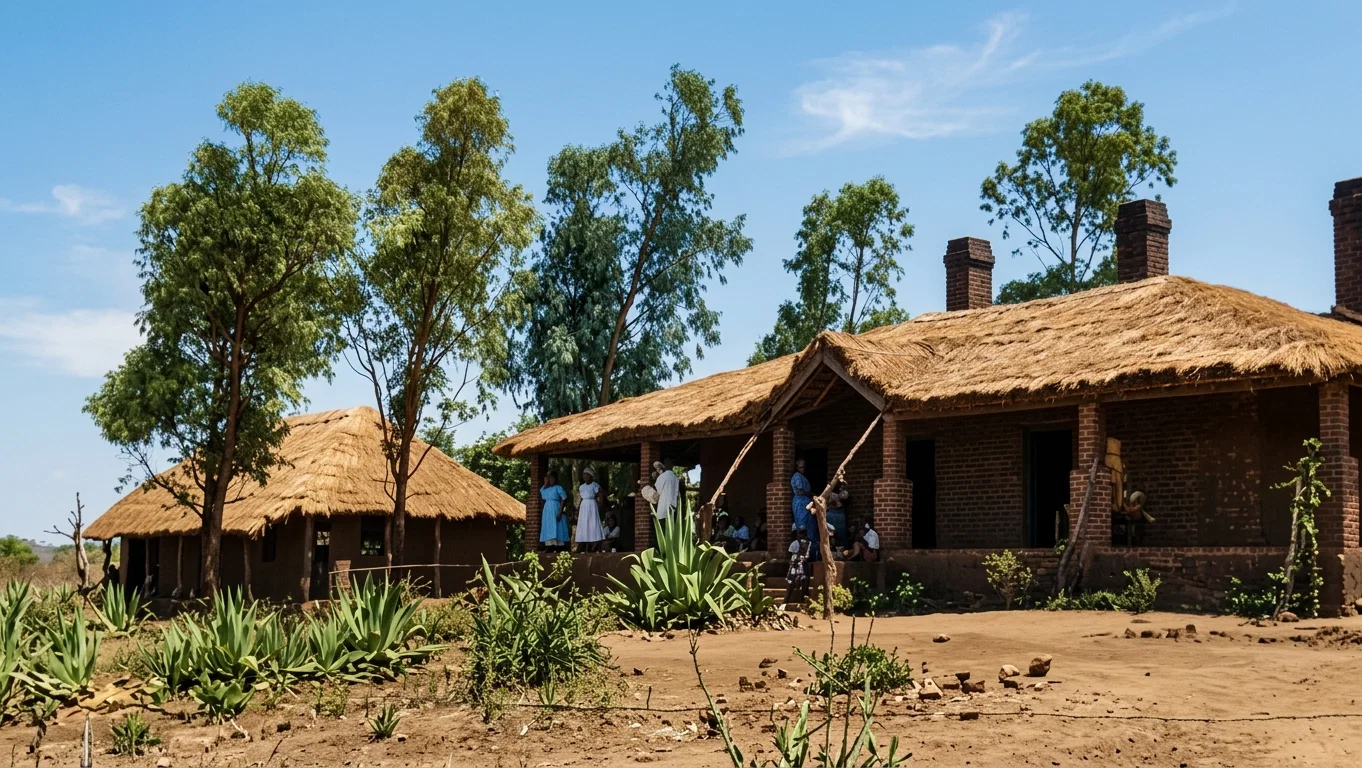 HEAD MISSION HOUSE, NYASSALAND, AFRICA