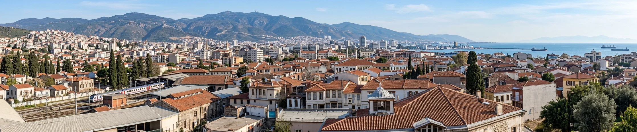 Panorama of Modern Smyrna.