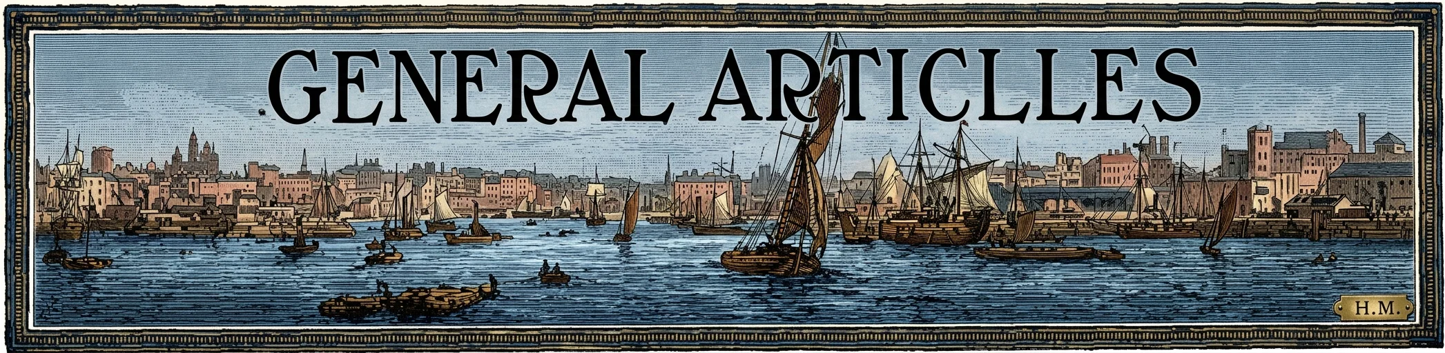 GENERAL ARTICLES