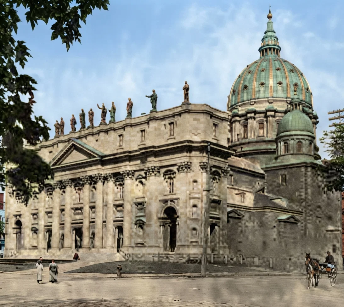 St. James Cathedral, where the official opening reception to the papal legate was held