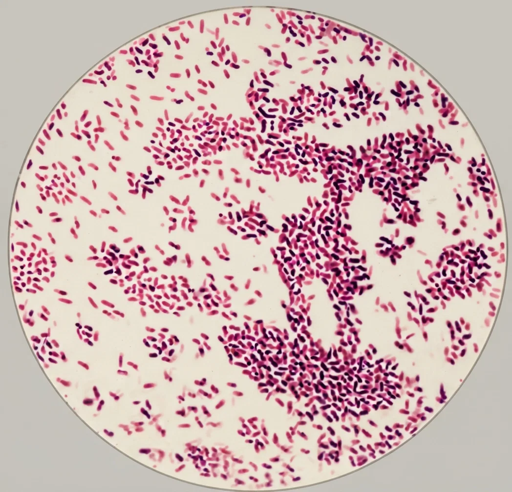 Bacteria found on the 1-200,000th part of the bottom of a school drinking-cup