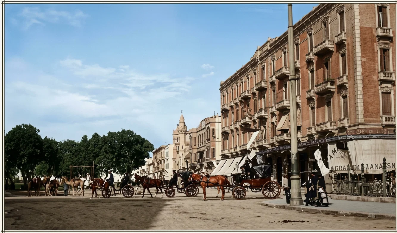 A SCENE IN ALEXANDRIA, EGYPT