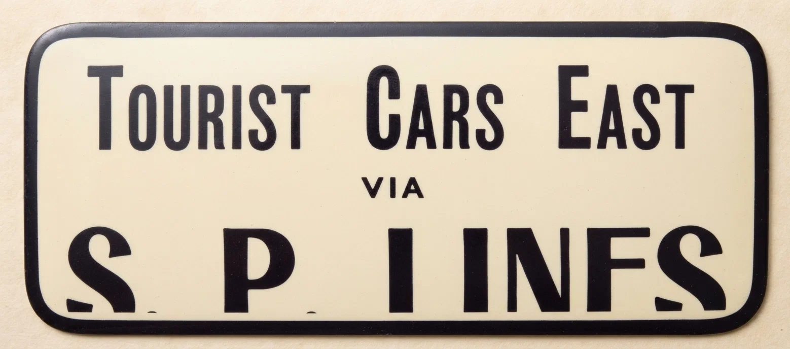 TOURIST CARS EAST VIA S. P. LINES