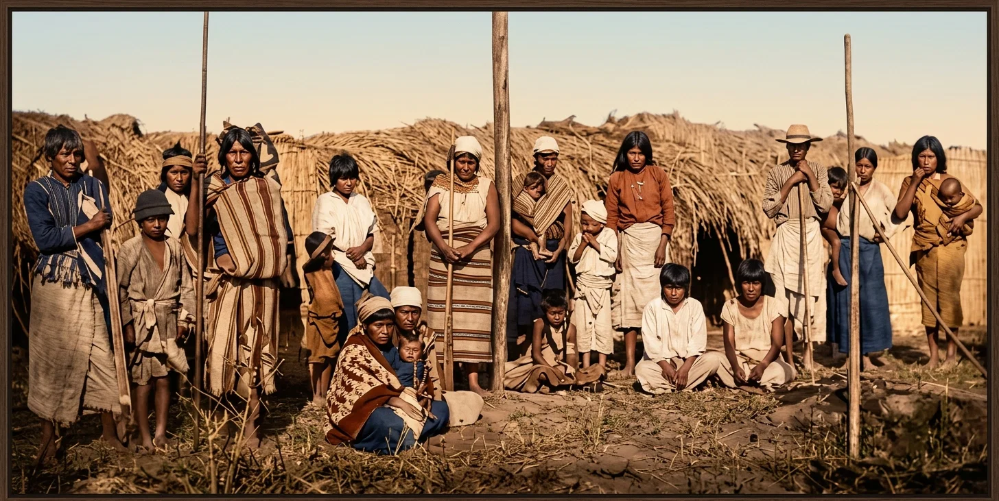 Chaco Indians of South America.