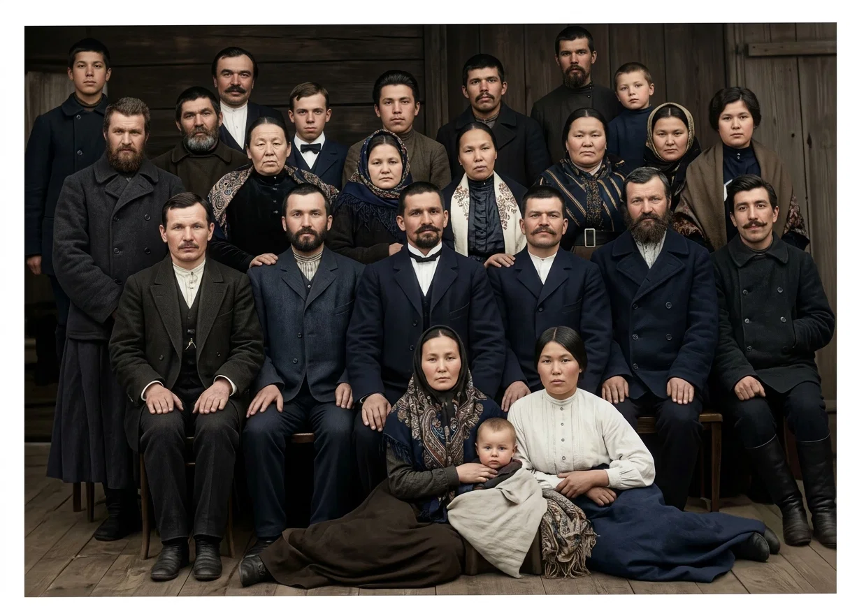 GROUP IN IRKUTSK, SIBERIA