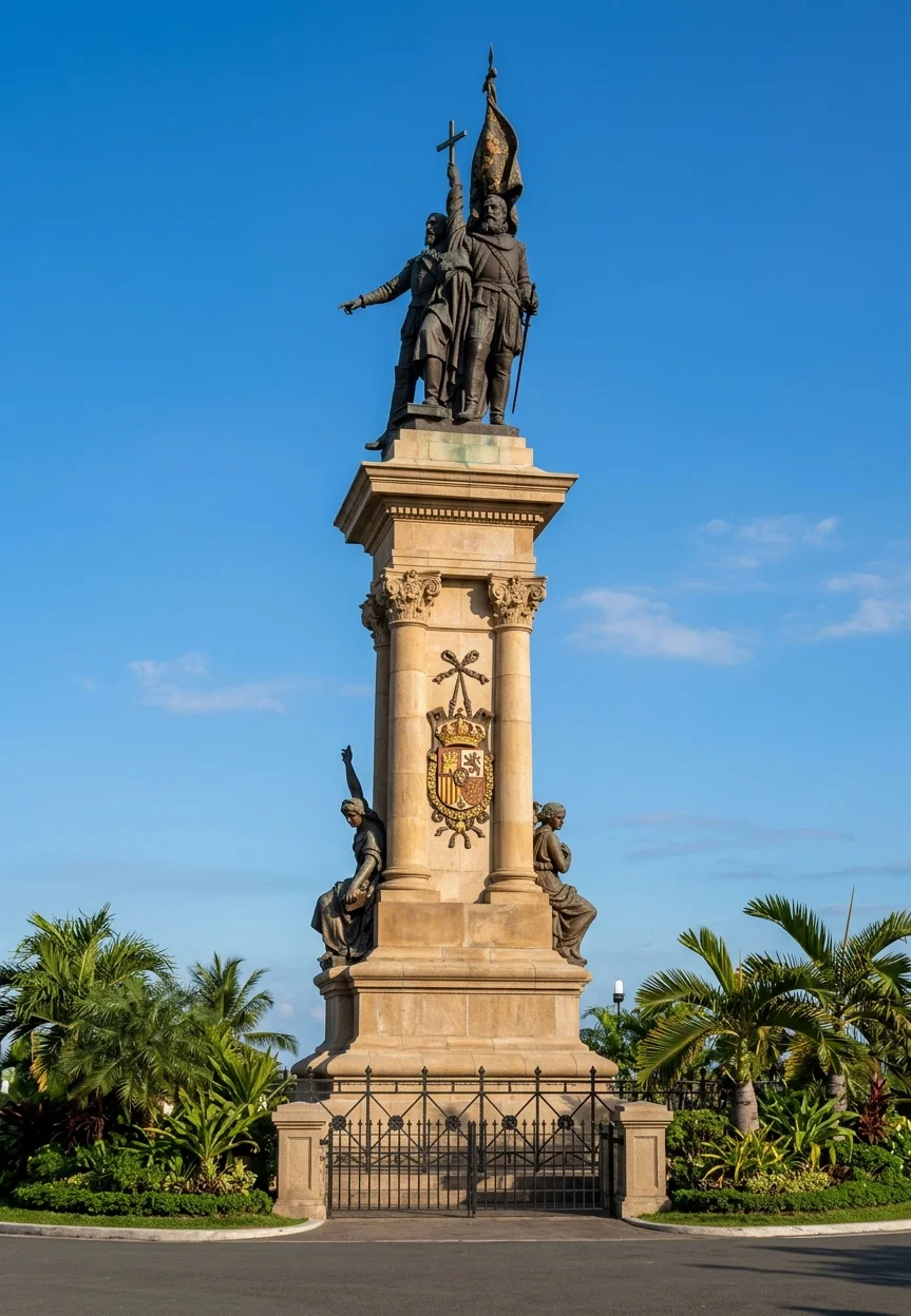 THE LEGASPI MONUMENT, MANILA, P. I.
(See Article on Page 13)