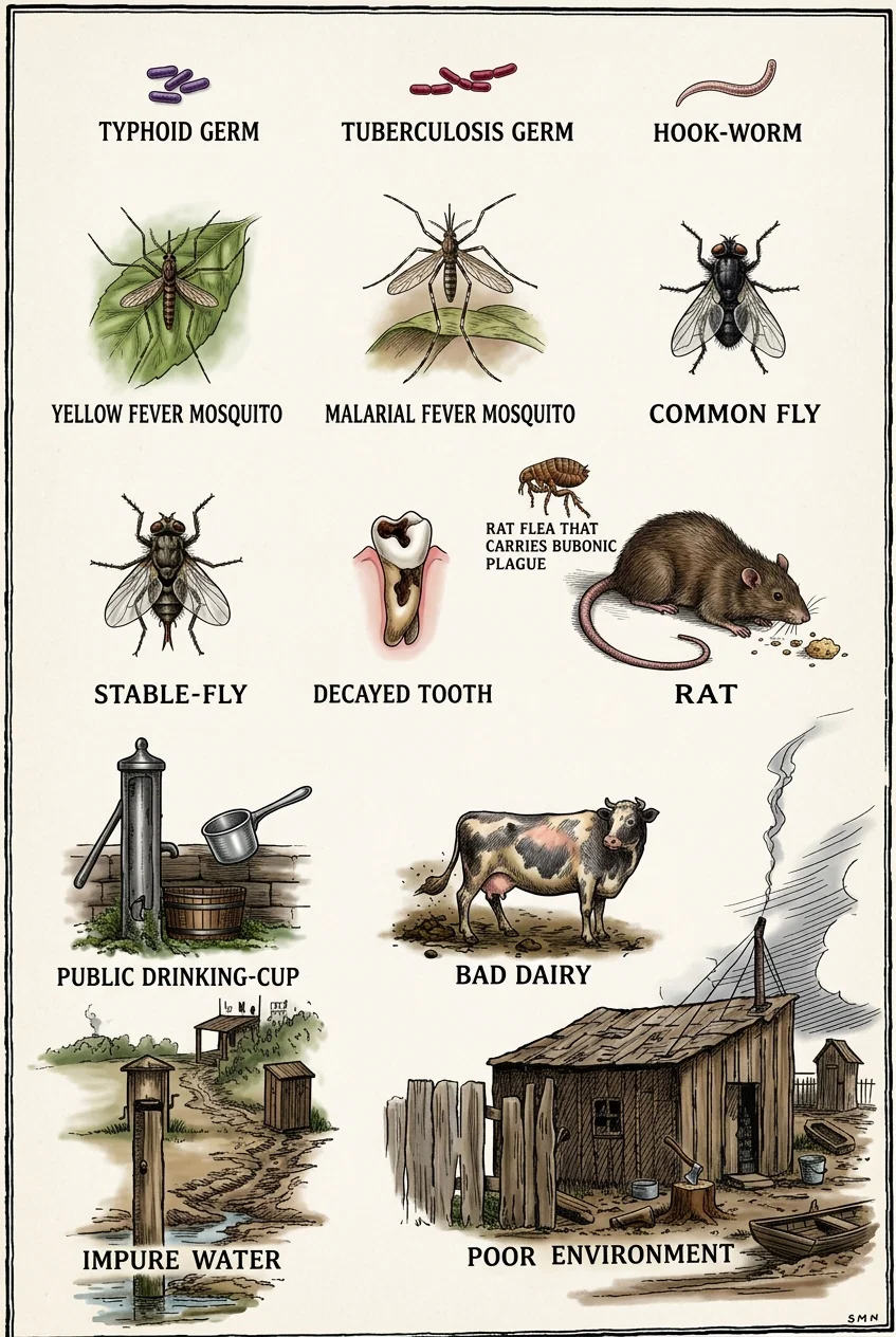 The acknowledged enemies of mankind with which the nations are at war.