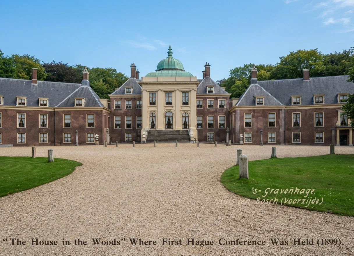 "The House in the Woods" Where First Hague Conference Was Held (1899).