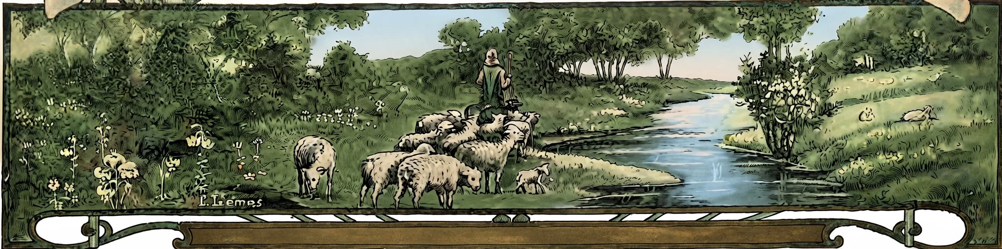HE LEADETH ME BESIDE THE STILL WATERS