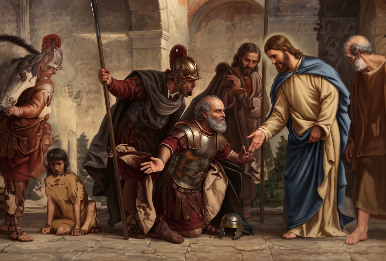 CHRIST AND THE CENTURION.