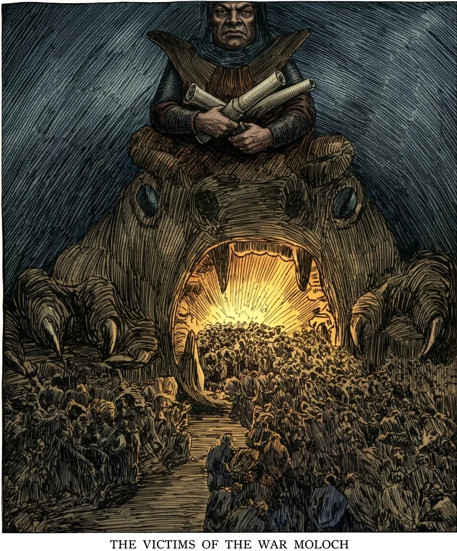 THE VICTIMS OF THE WAR MOLOCH