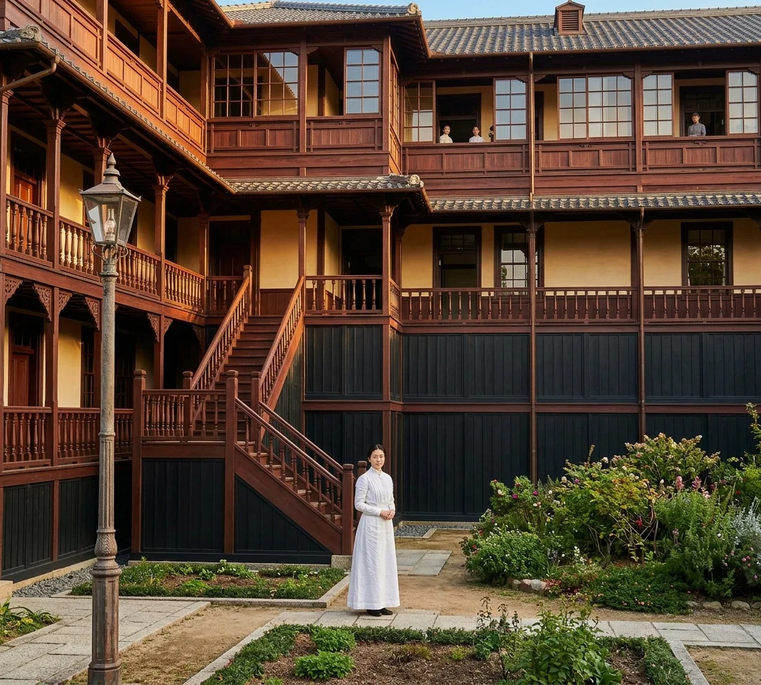 Sanitarium, Kobe, Japan—Main Building