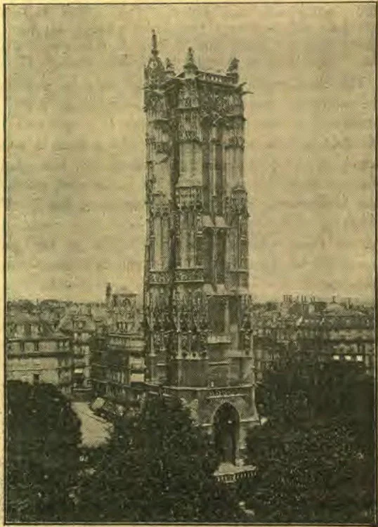 Tower of St. Jacques (James), in Which the Tower of the Church Is the Principal Thing.