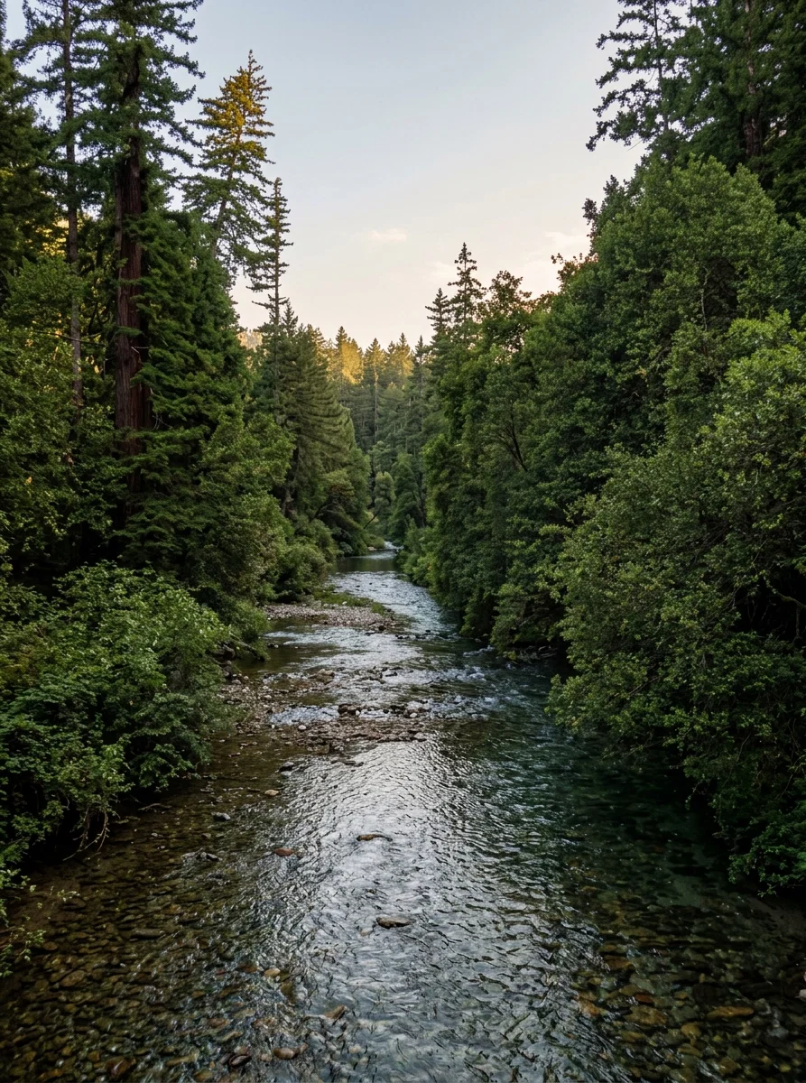 SAN LORENZO RIVER, CALIFORNIA
