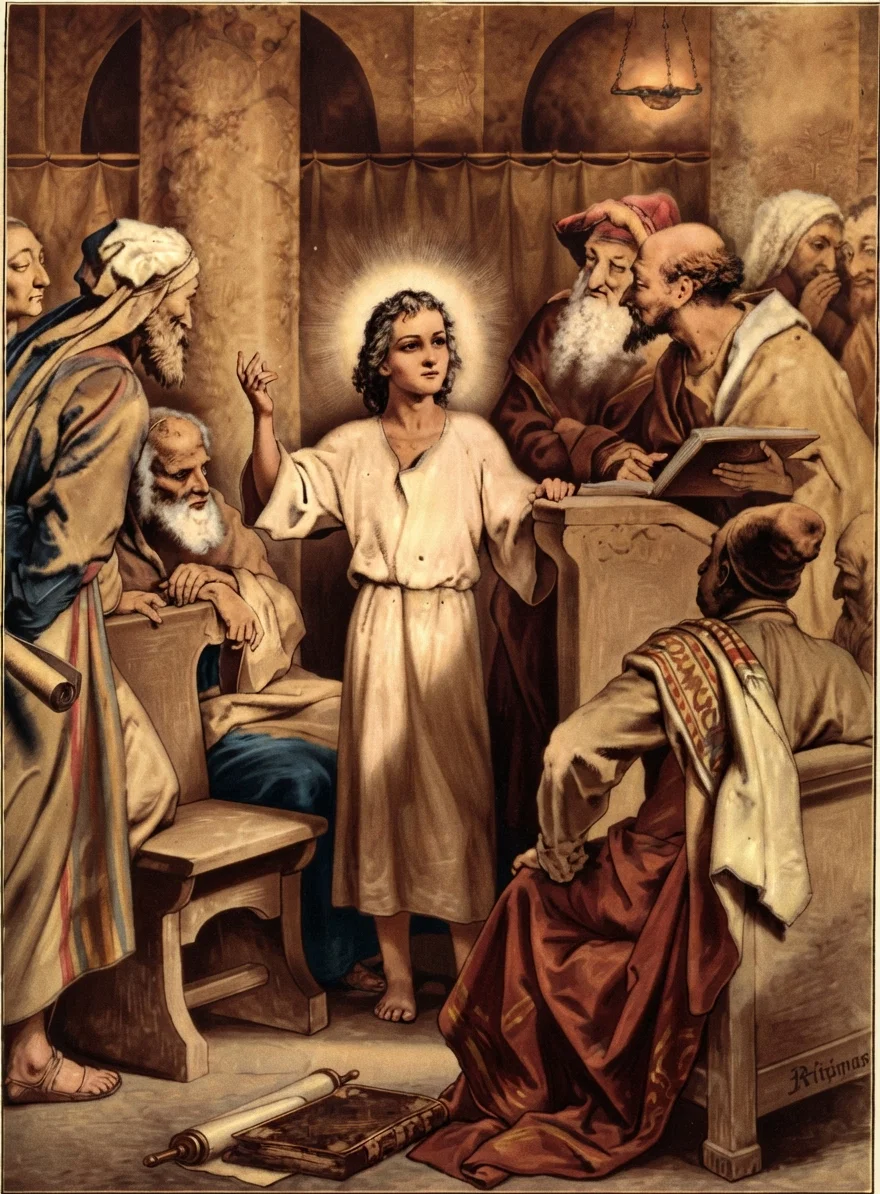 IN THE TEMPLE WITH THE DOCTORS