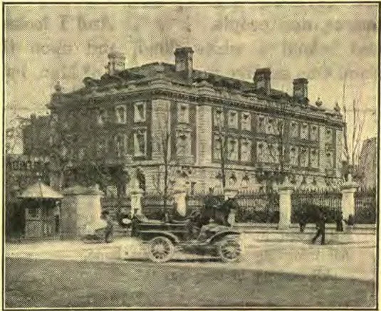 The New York Residence of One of America's Retired Rich Men, Andrew Carnegie, Whose Wealth Increases More Rapidly than He Can Spend It.