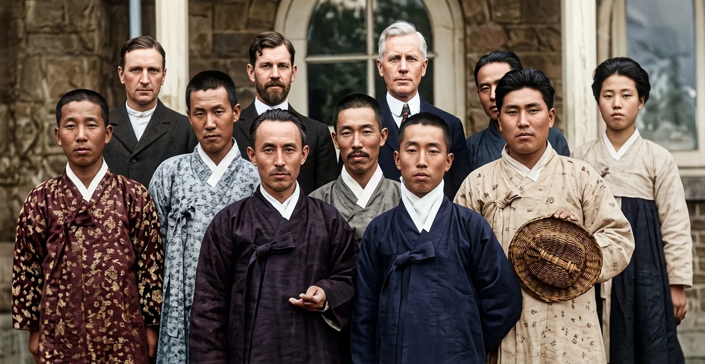 Faculty of Bible School at Soonan, Korea