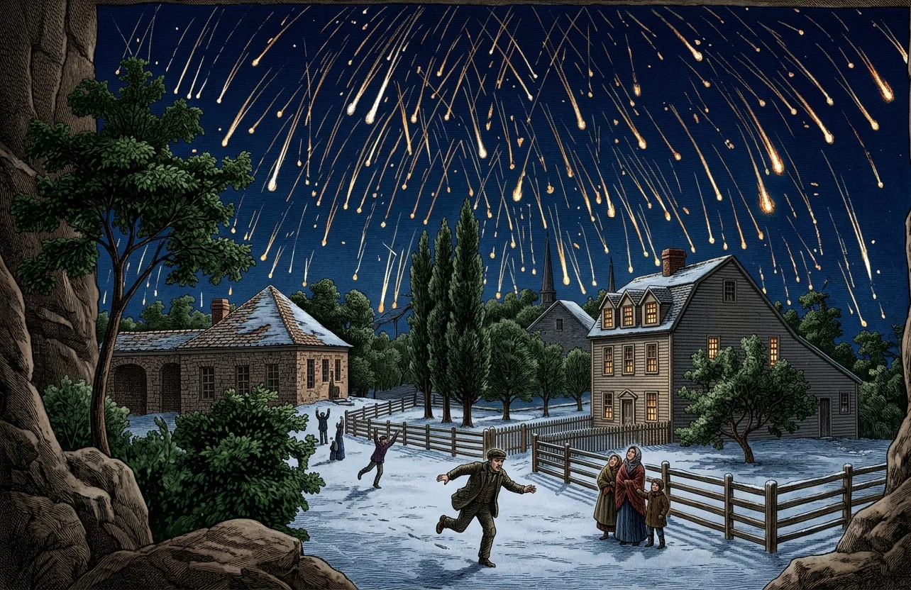 And the stars of heaven fell unto the earth, even as a fig tree casteth her untimely figs, when she is shaken of a mighty wind.