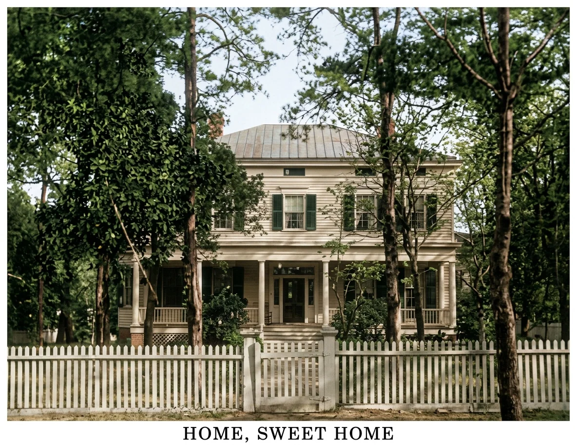 "HOME, SWEET HOME"