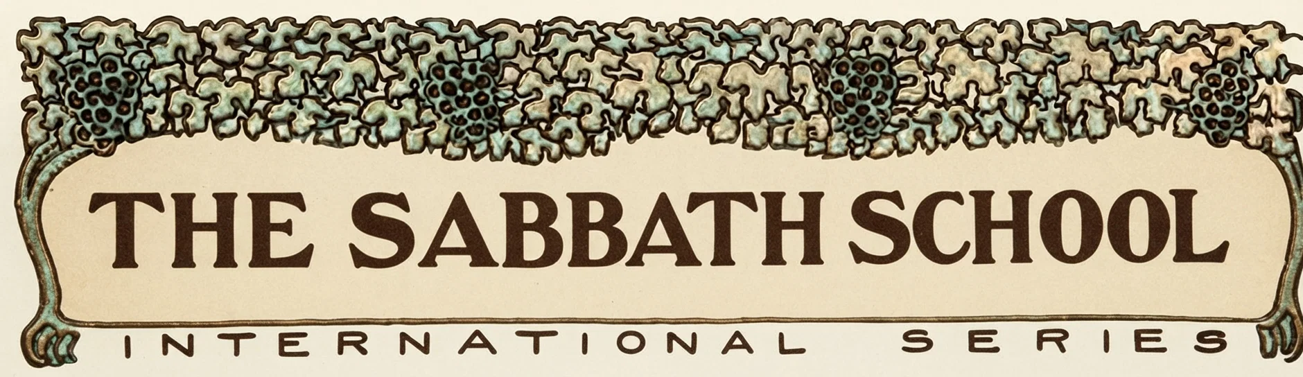 THE SABBATH SCHOOL INTERNATIONAL SERIES