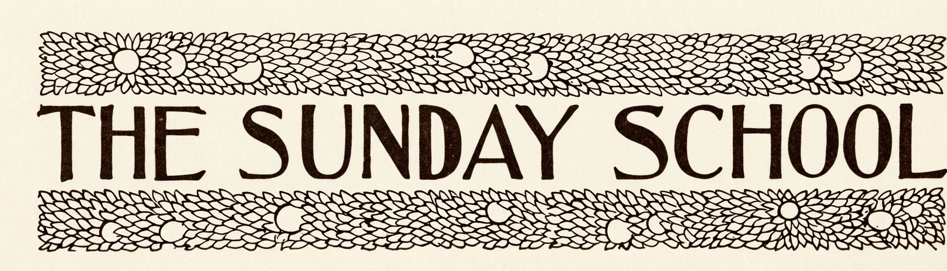 INTERNATIONAL SERIES THE SUNDAY SCHOOL