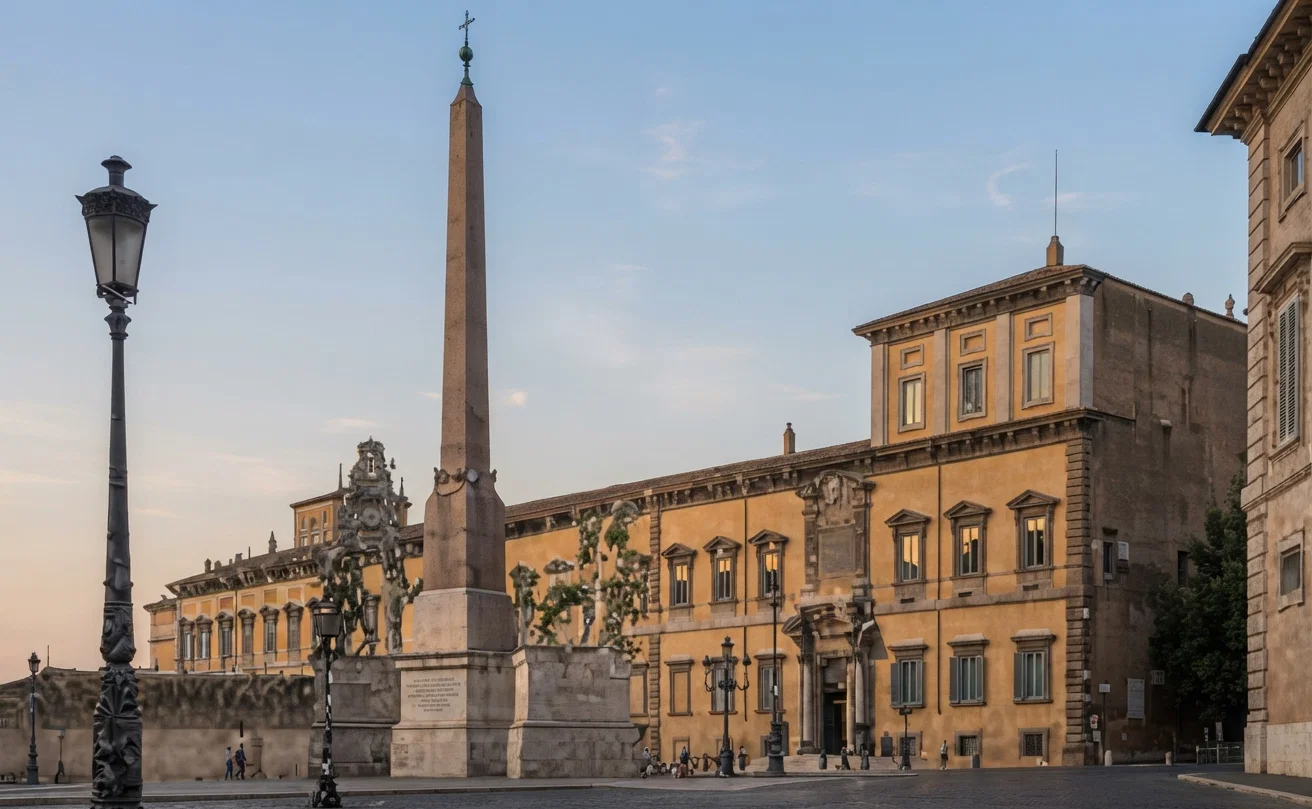 PALACE OF THE QUIRINAL, ROME, ITALY.