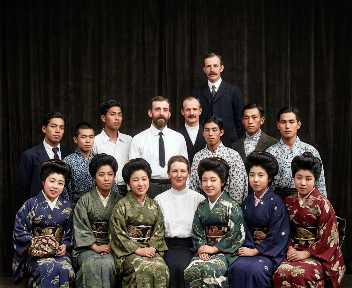 COLPORTEURS IN JAPAN