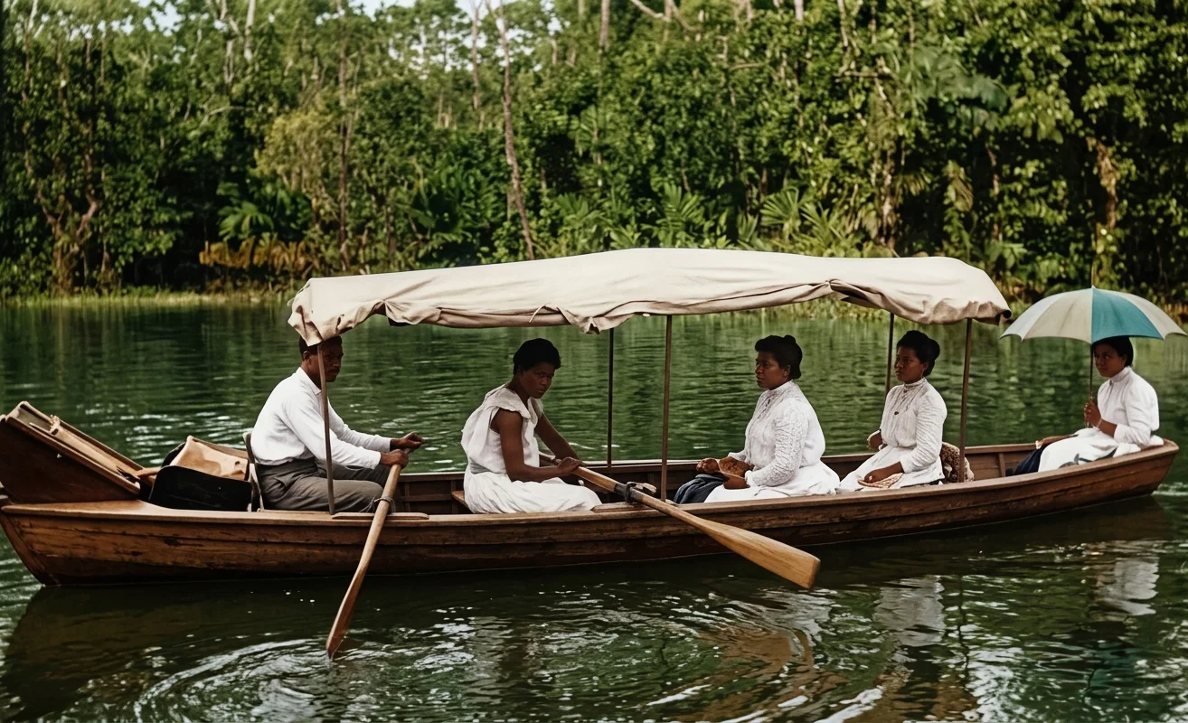 TRAVELING IN BRITISH GUIANA