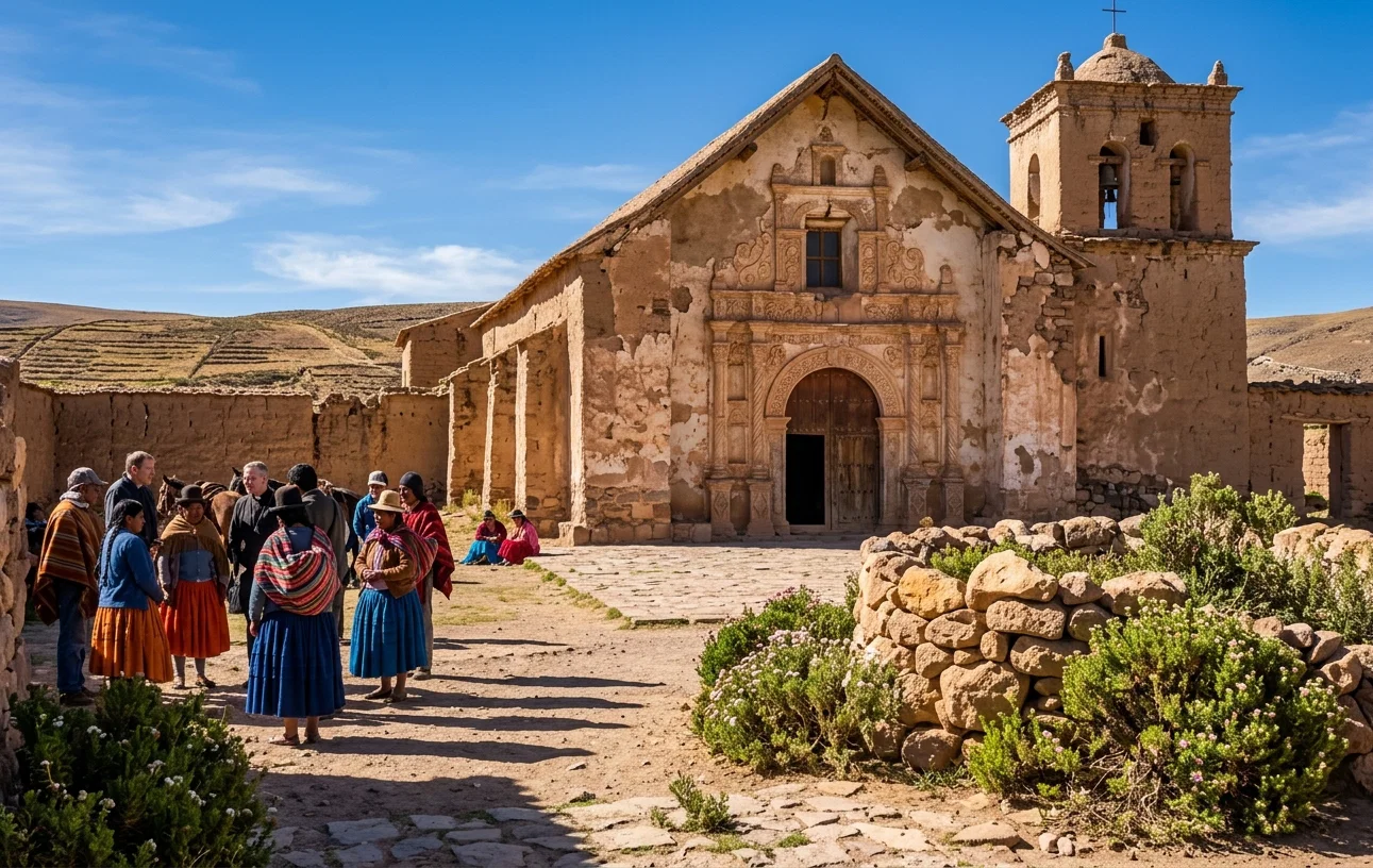 BOLIVIAN ROMAN CATHOLIC CHURCH
WHERE FESTIVAL WAS HELD