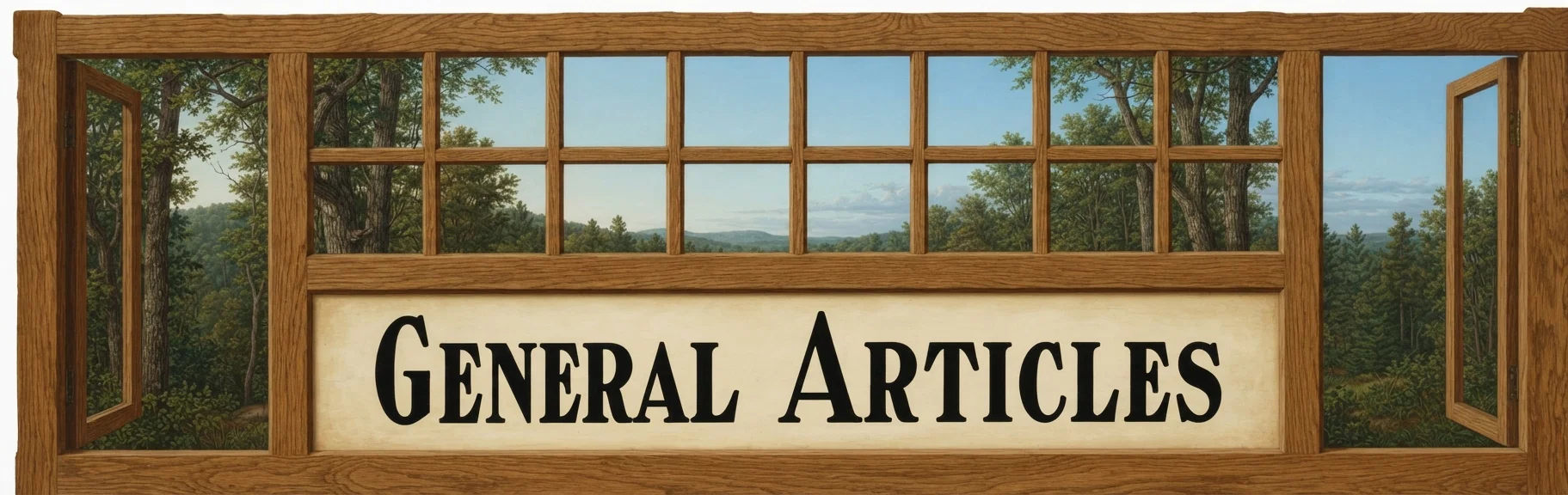 GENERAL ARTICLES