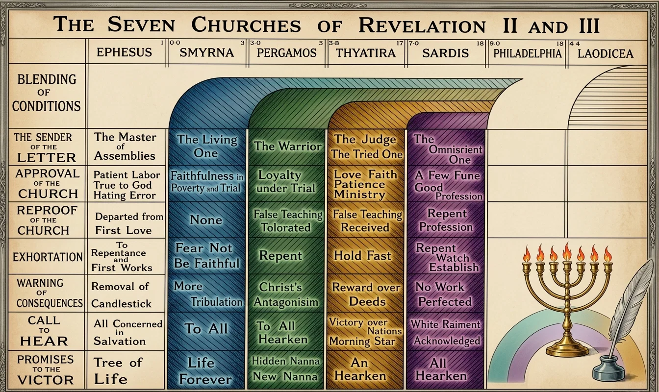 THE SEVEN CHURCHES OF REVELATION II AND III