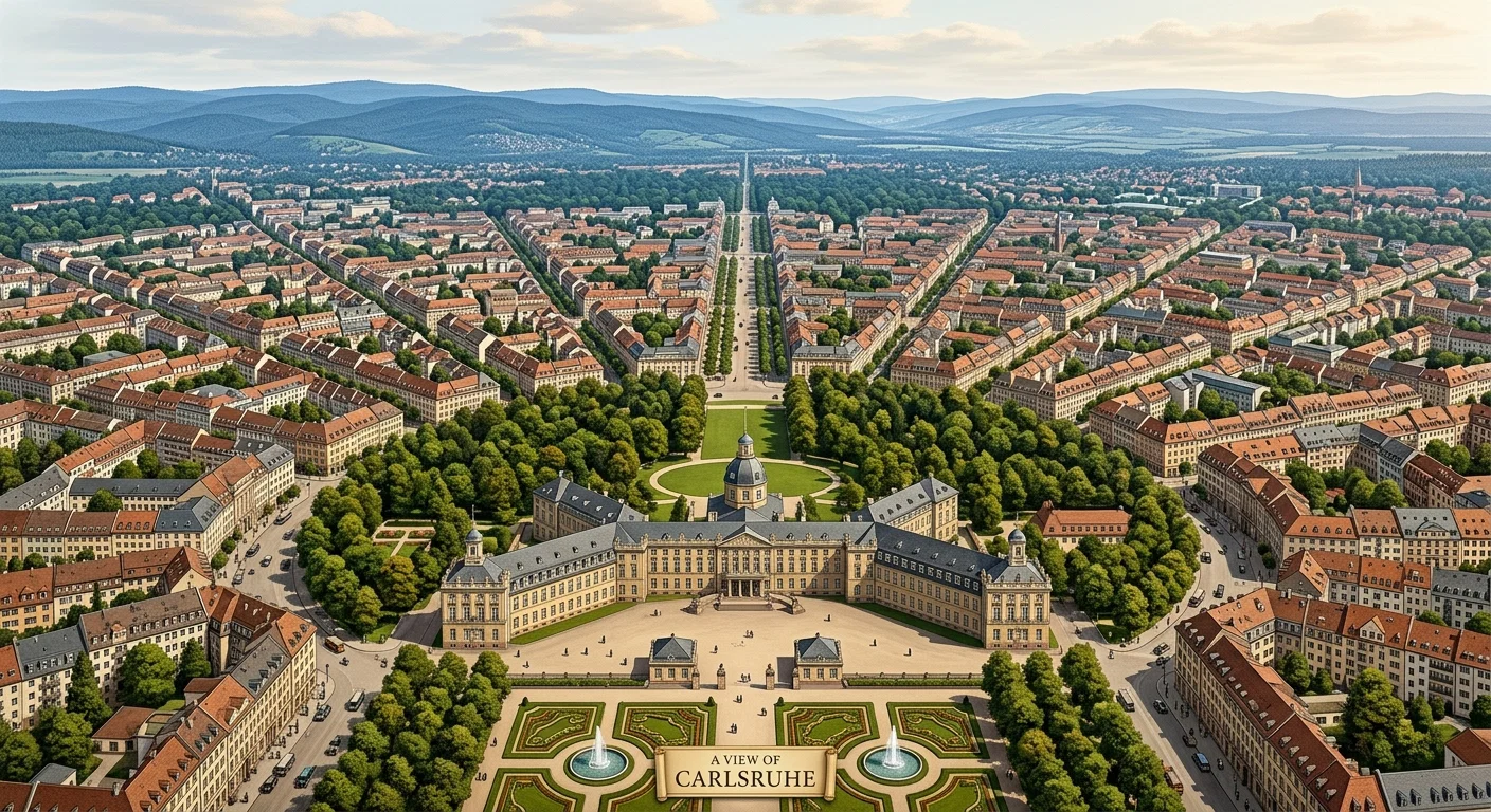 A VIEW OF CARLSRUHE