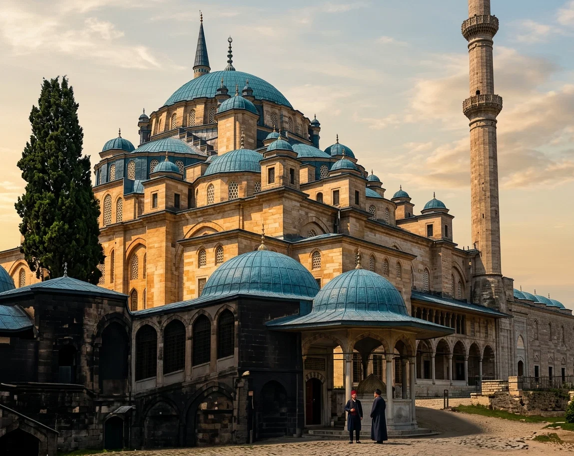 Mosque of Mohammed II, from Which the Holy War Was Declared