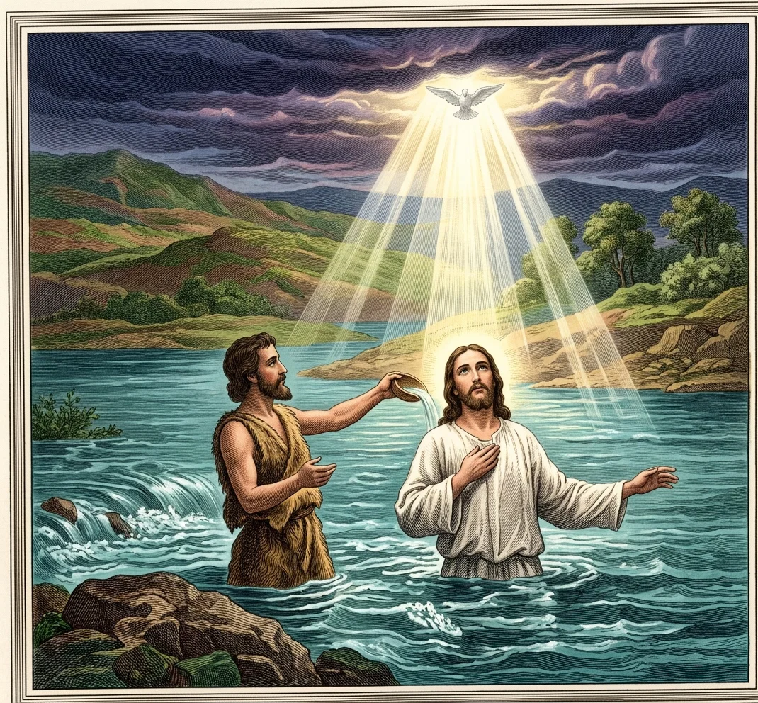 BAPTISM AND ANOINTING OF JESUS
MARK 1:9-11; ACTS 10:38