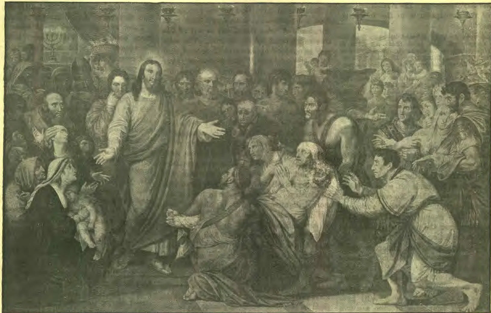Benjamin West. Christ Healing the Sick.