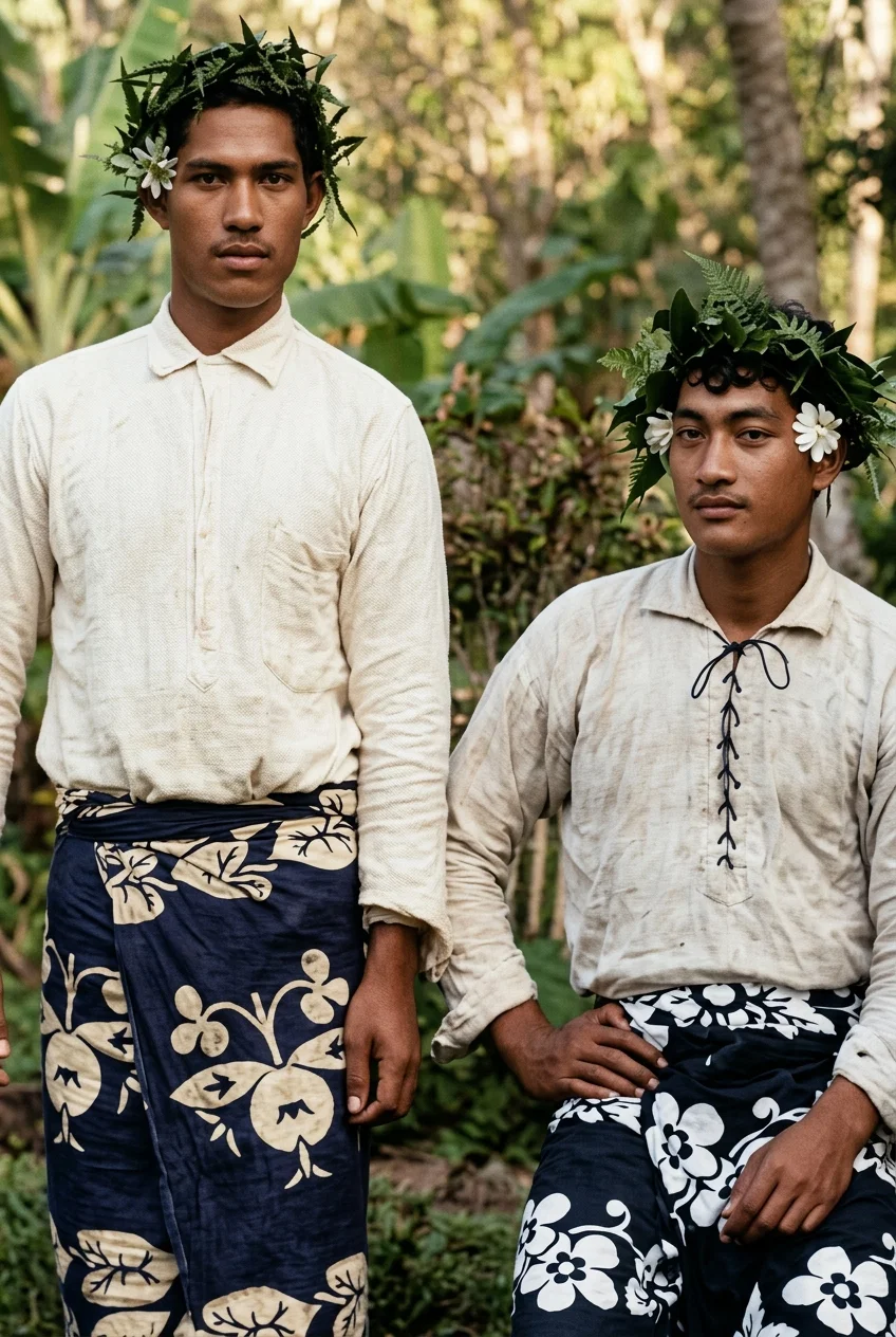 Tahitian Workmen.