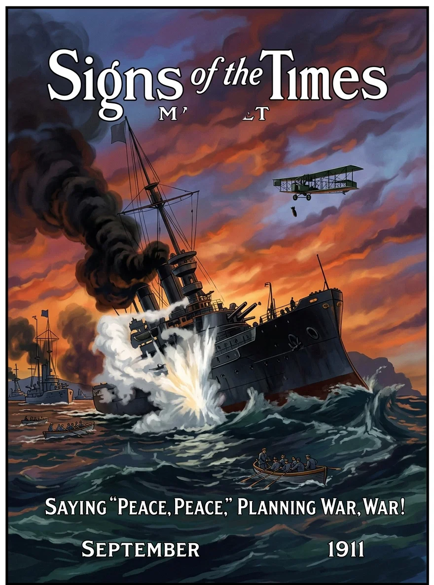 THIS STRIKING COVER IN COLORS