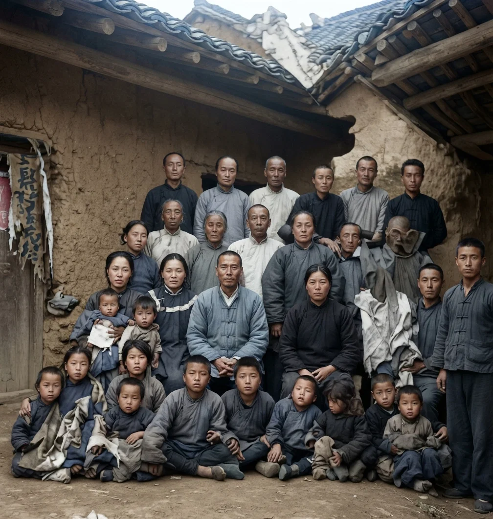 A company of inquirers near Gospel Village.