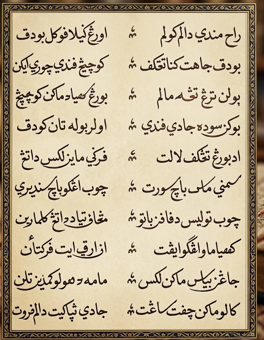 -ARABIC MALAY