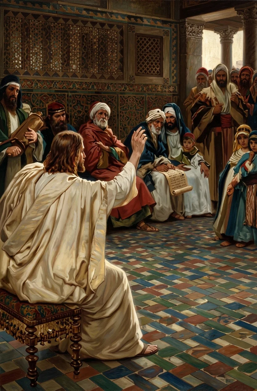 Christ in the Synagog at Nazareth