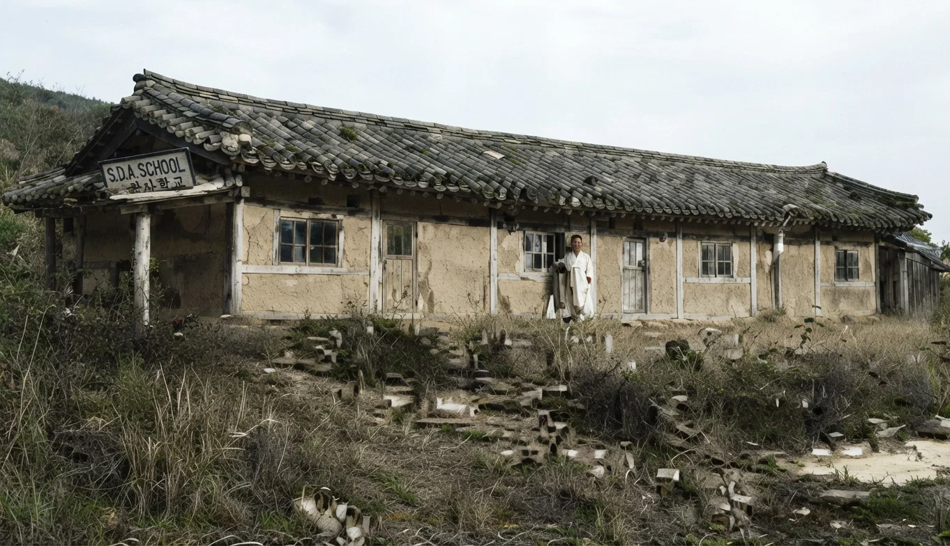 The S. D. A. School Building at Honan