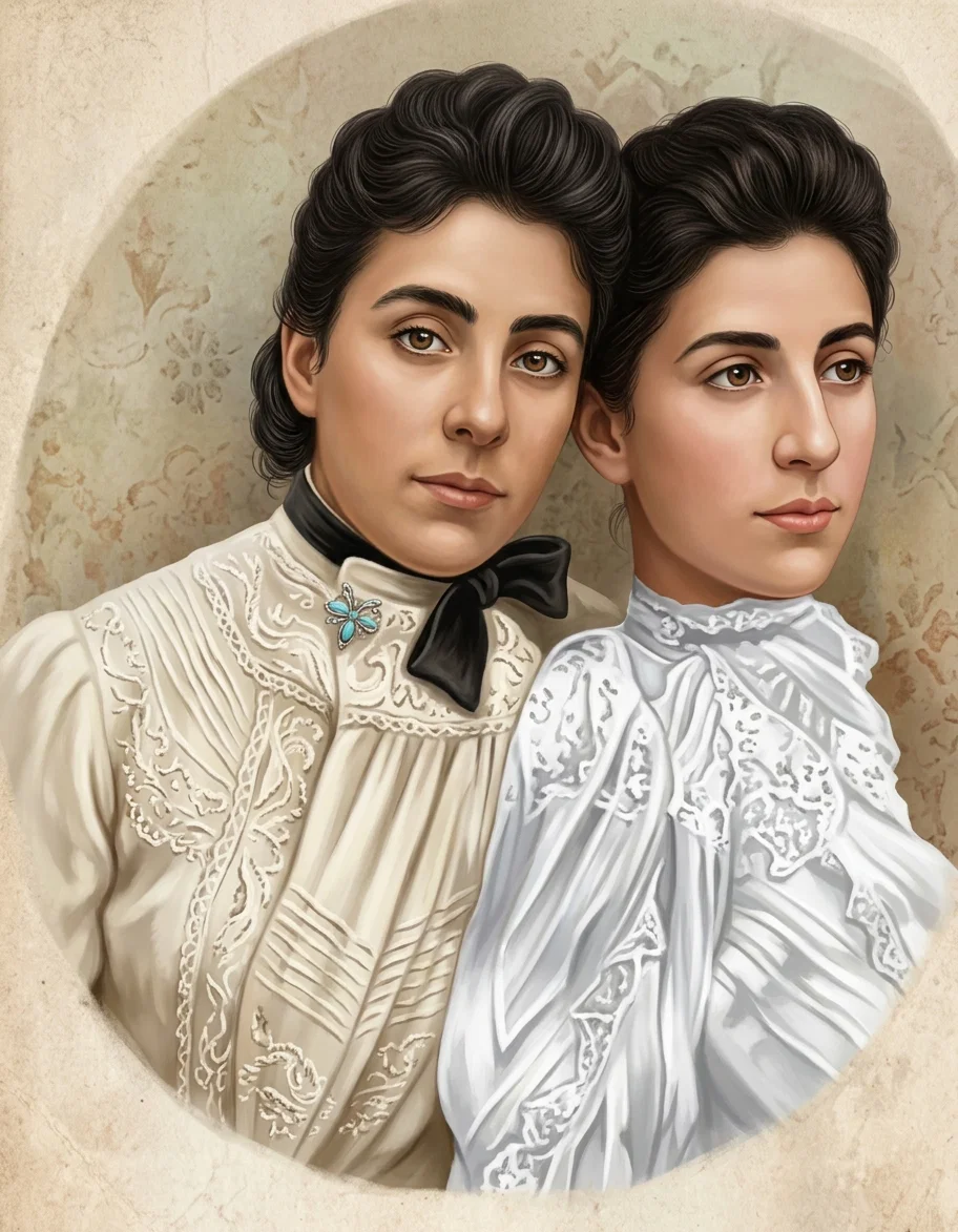 Two Mexican Maidens.