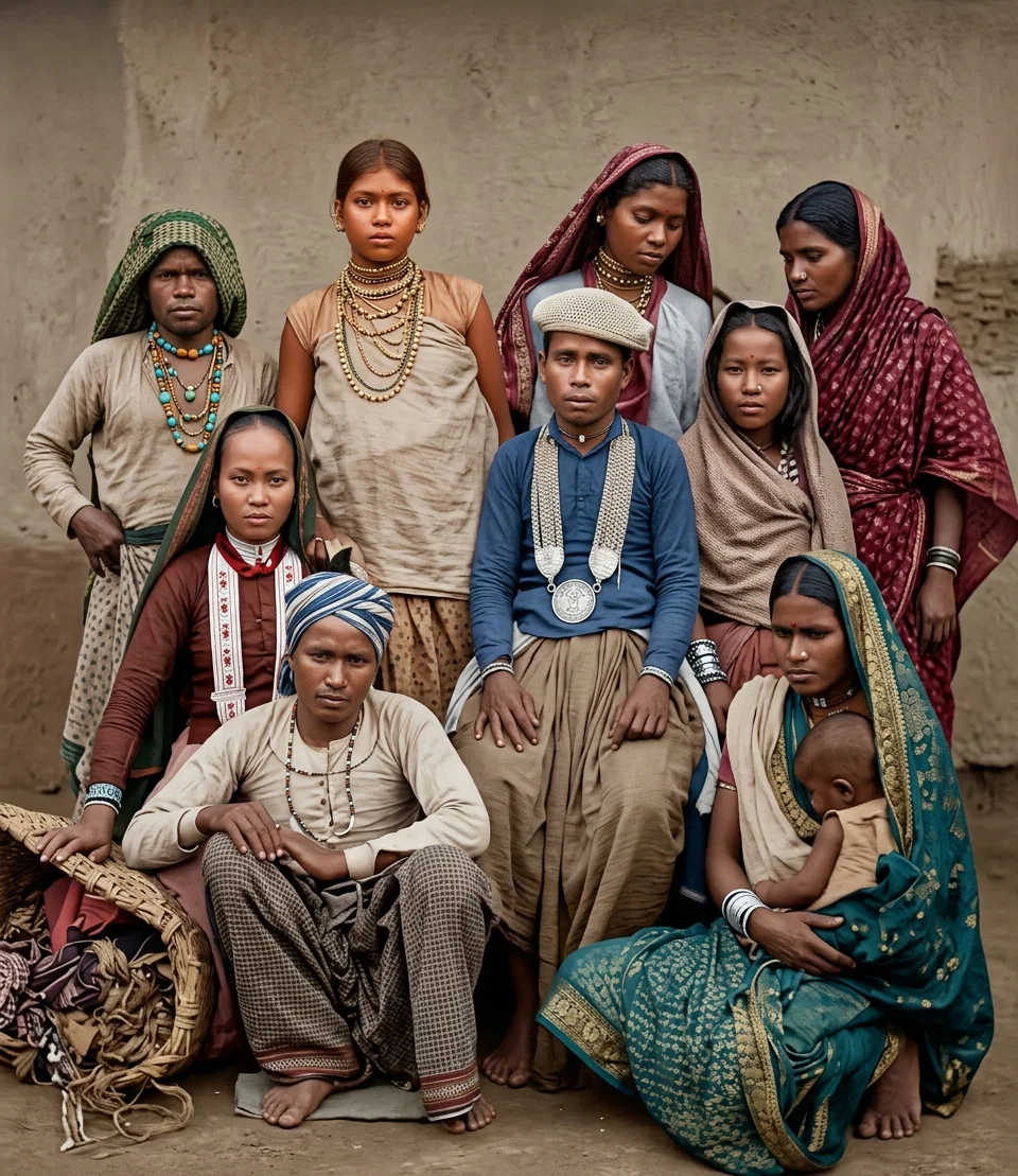 A Group of Natives of India.