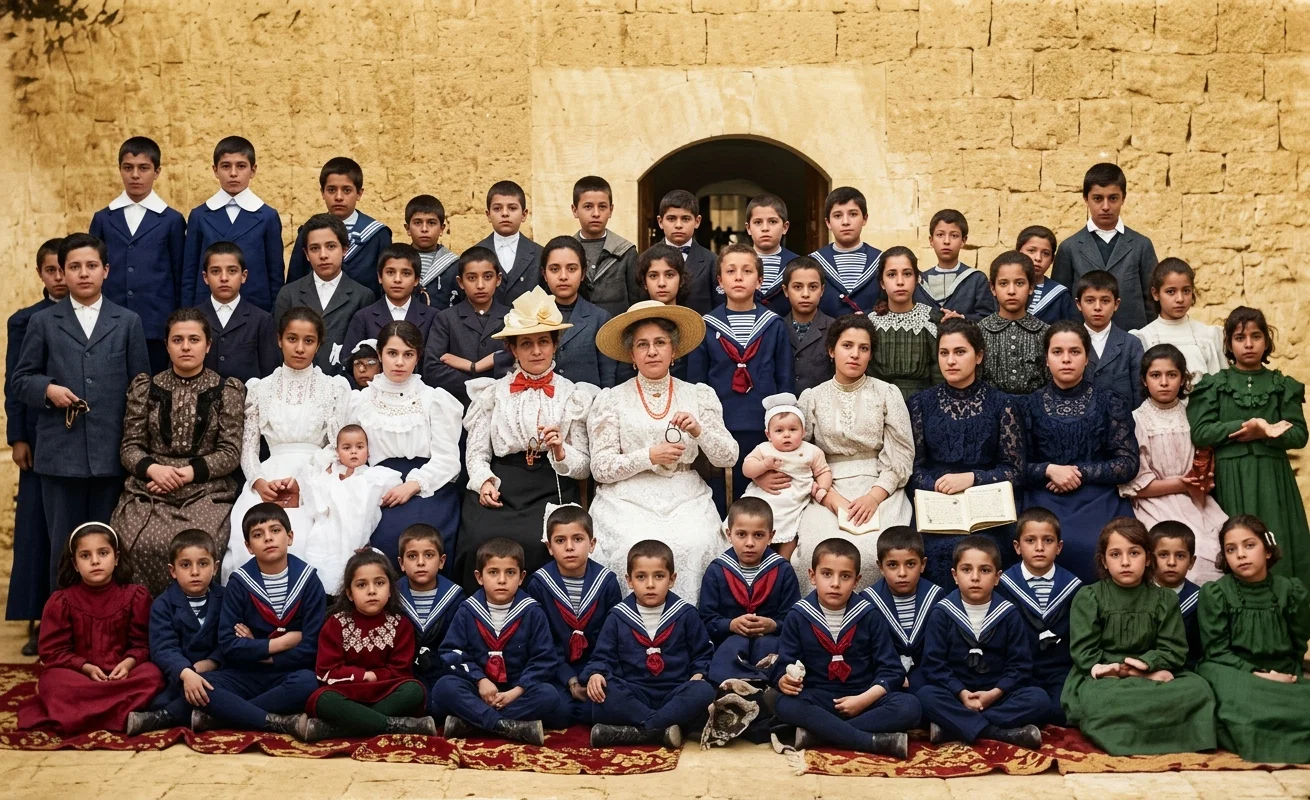 MISS COURIE'S SCHOOL IN 1900