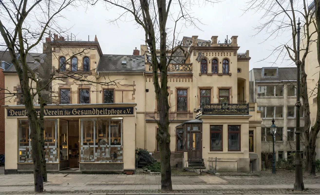 FRONT VIEW OF HAMBURG PUBLISHING HOUSE