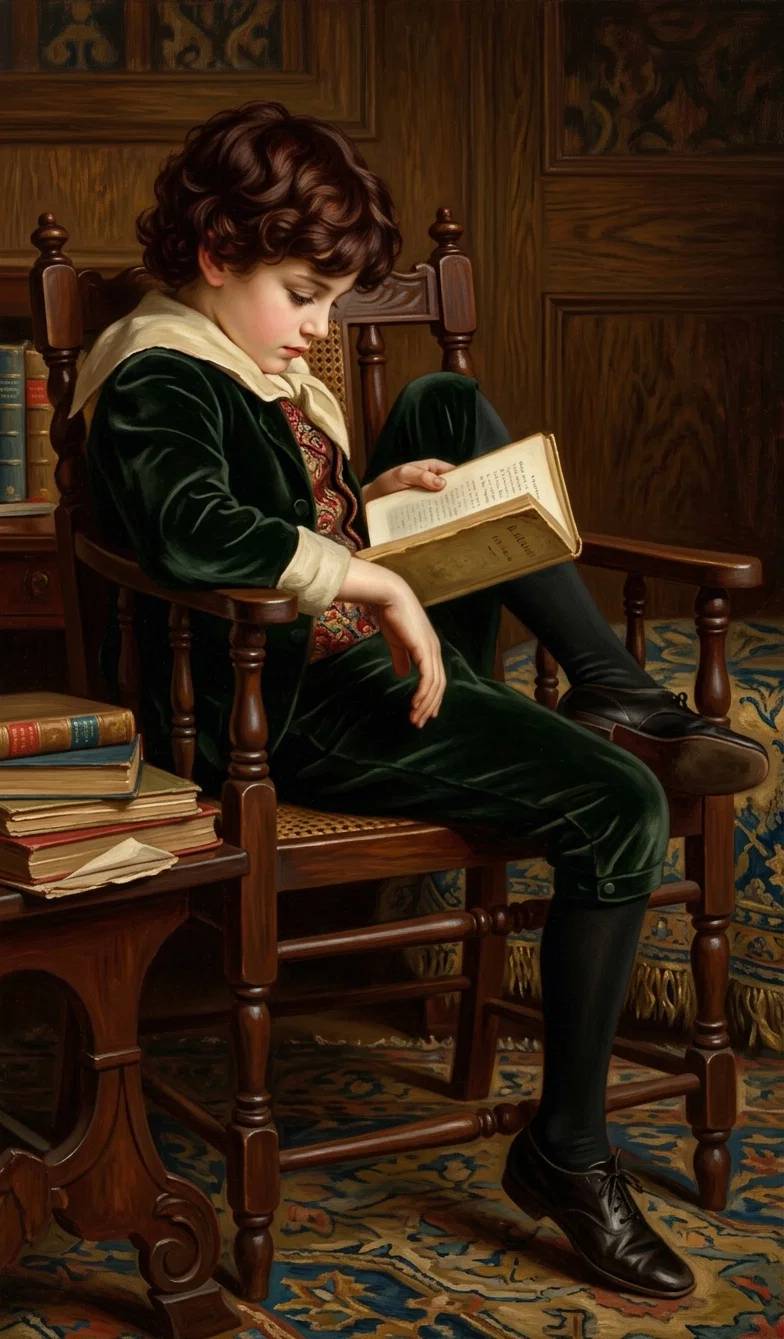 “And teach him and train him to be like a man.”
