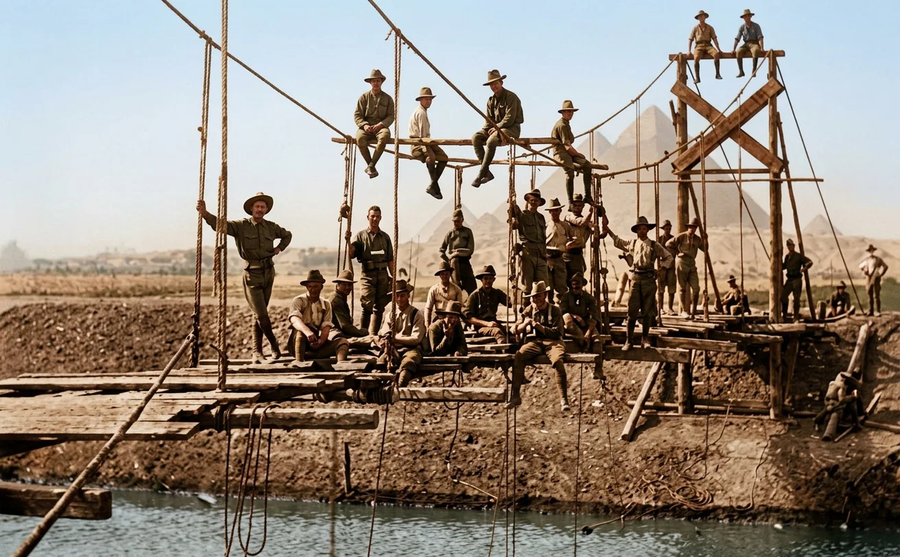 BRITISH FORCES IN EGYPT