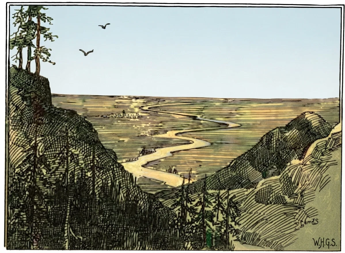 Valleys and mountains and plains